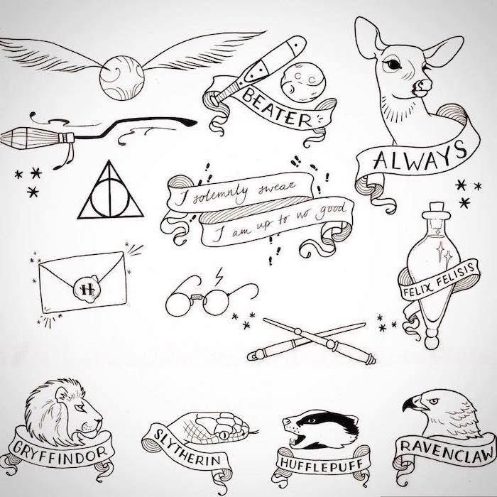 Featured image of post Easy Harry Potter Drawing Ideas For Beginners