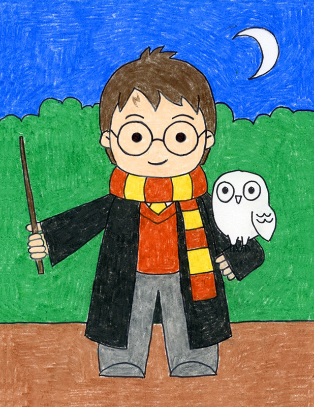 Featured image of post Harry Potter Drawing Ideas Easy For Kids