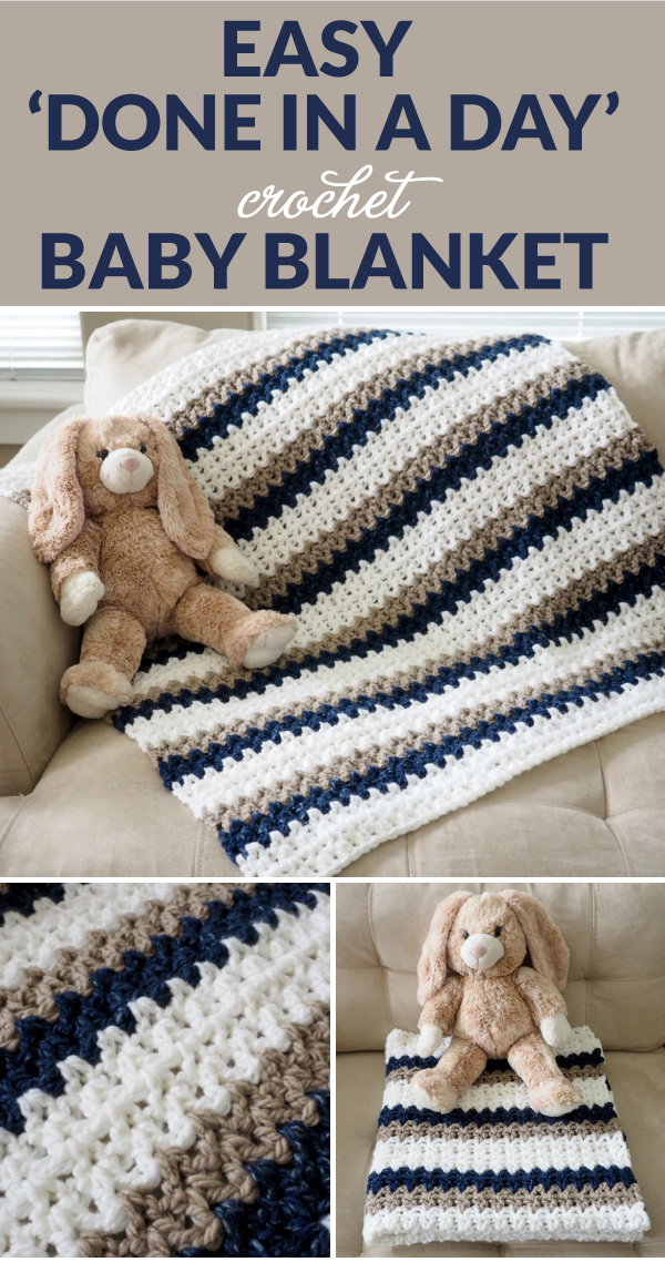 picture How To Crochet A Baby Blanket For Beginners Step By Step With Pictures baby blanket crochet pattern