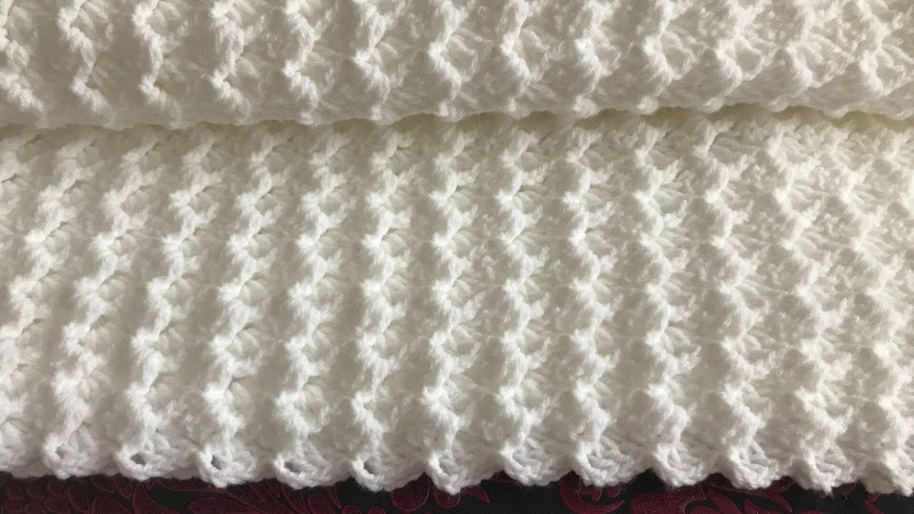 Featured image of post How To Crochet A Baby Blanket For Beginners Youtube