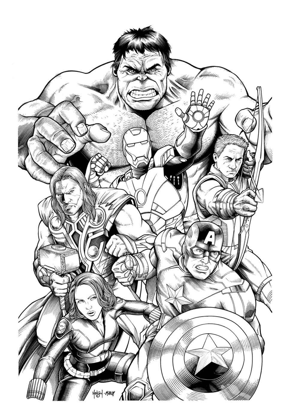 Featured image of post Marvel Coloring Pages For Adults