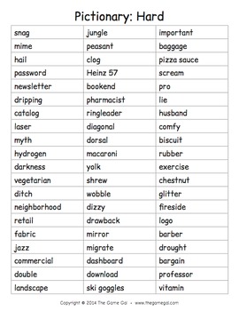 Featured image of post Office Pictionary Words For Adults