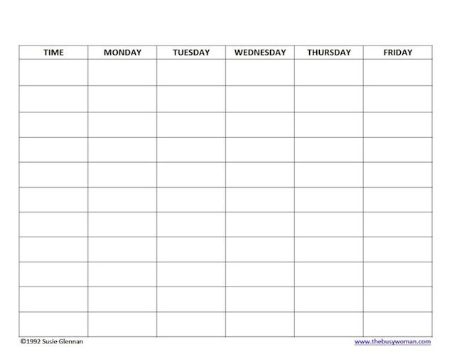 Featured image of post Printable Editable Homeschool Schedule Template