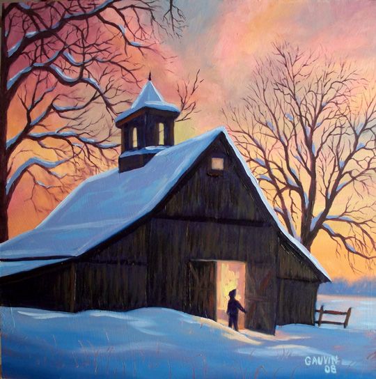 Featured image of post Simple Winter Paintings Easy